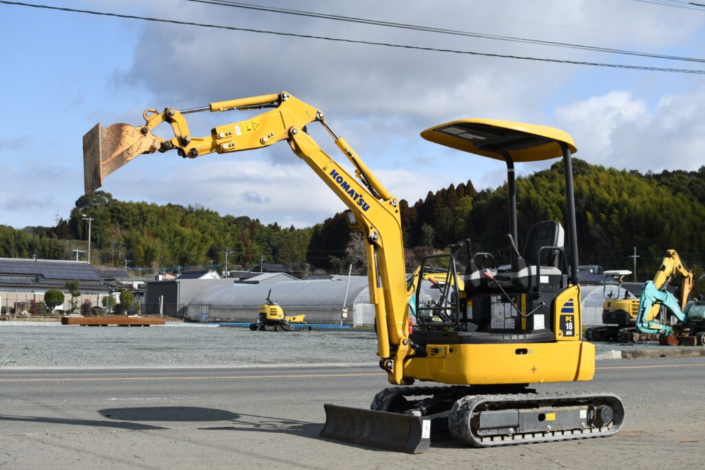 コマツPC18MR-3 | 八女ヤンマー建機株式会社 – ヤンマー小型建設機械と