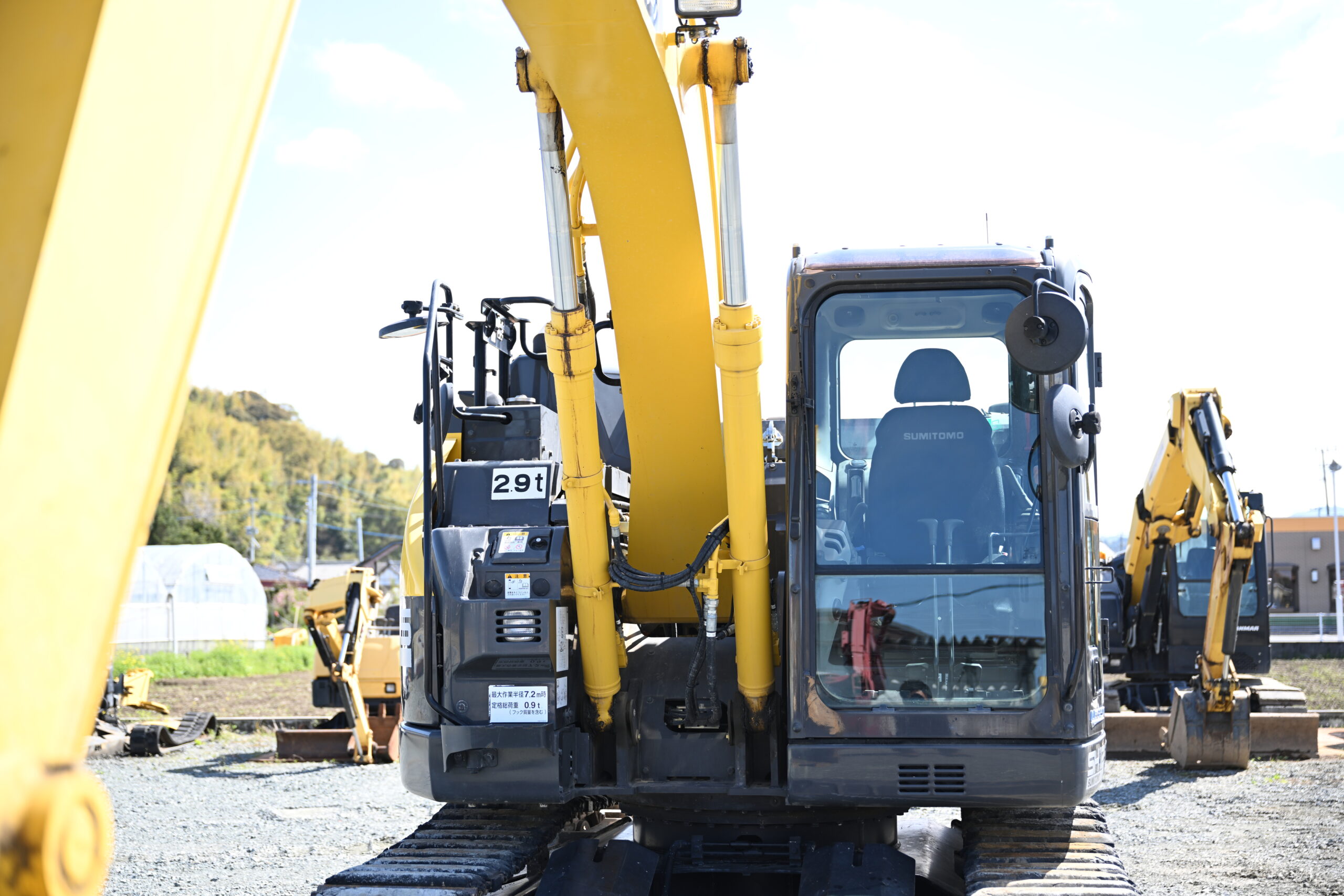 SH125X-7 | 八女ヤンマー建機株式会社 – ヤンマー小型建設機械と建設